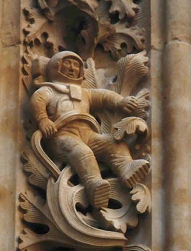 El Astronauta de la Catedral de Salamanca