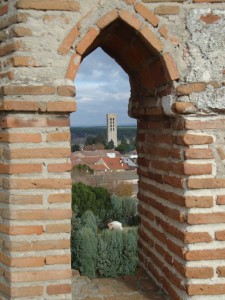 Vista de la Torre de San Nicolás desde el castillo