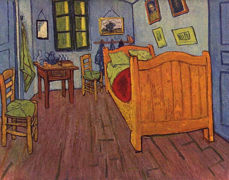 La habitacion de Arles de Vincent van Gogh - Viajology