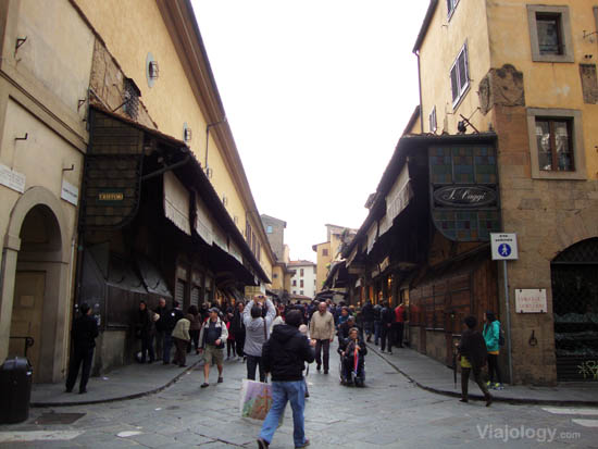 Entrada al Puente Vecchio
