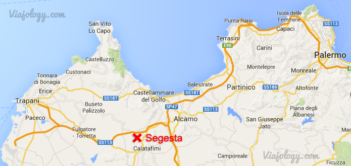 Localización de Segesta