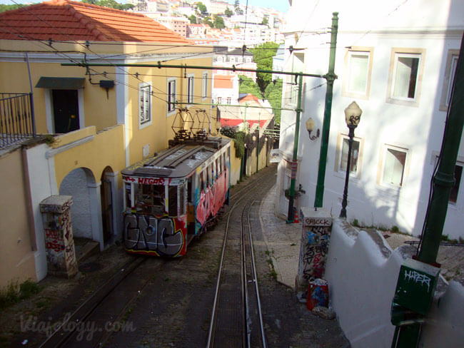 Elevador de Lavra en Lisboa